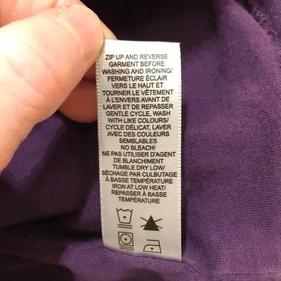 Roots Girl’s Purple Jacket Size Extra Large - Picture 10 of 16